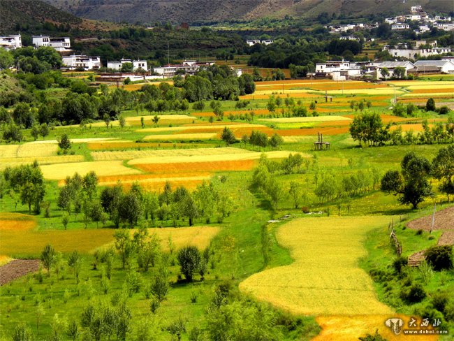 四川得荣县美景