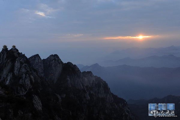 河南洛阳：诗画云海老君山