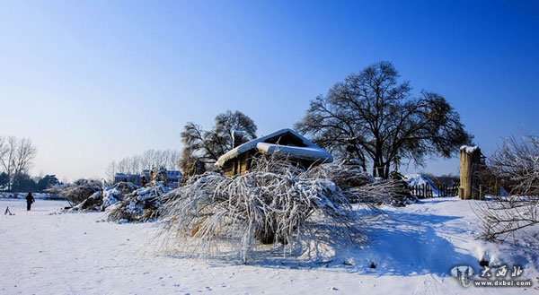 伏尔加小镇里的袖珍“雪乡”