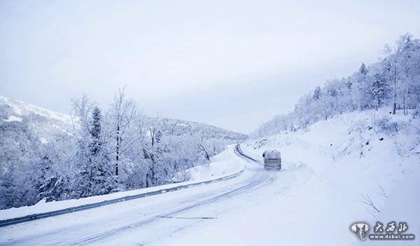 黑龙江二浪河冰雪美景似童话世界